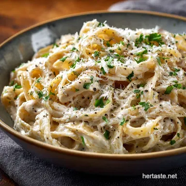 Creamy White Bean Fettuccine Alfredo: The Silky, High-Fiber Upgrade