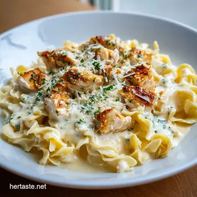 White Cheddar Chicken Pasta in 30 Minutes
