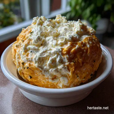 The Great White Pumpkin Cheese Ball: 15-Minute Prep Recipe Card