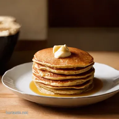 Wholesome Whole Wheat Pancakes A Proper Breakfast Recipe Card