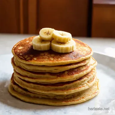GuiltFree Zero Point Banana Pancakes My Secret Recipe Recipe Card