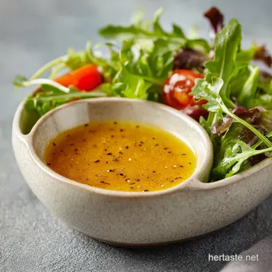 Zesty Italian Salad Dressing: Best Homemade Vinaigrette Recipe Recipe Card
