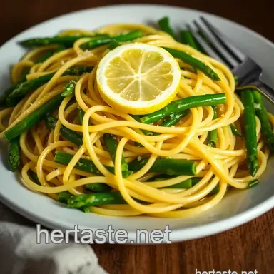 My Zesty Lemon Asparagus Pasta: A Simple, Family-Friendly Delight Recipe Card