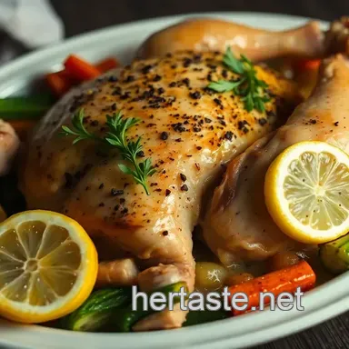 Zesty Lemon Herb Chicken & Veggies: Delish Dinner Ideas!