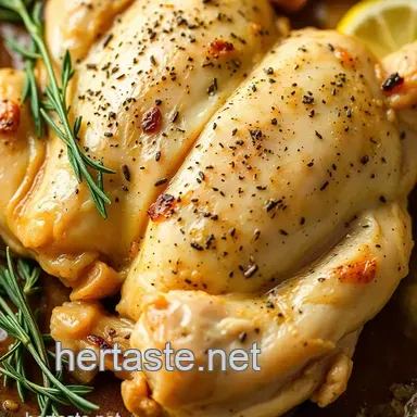 Simple Chicken Recipes: My Zesty Lemon Herb Roasted Secret! Recipe Card