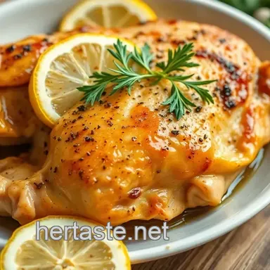 Simple Chicken Recipes: My Zesty Lemon Herb Roasted Secret!