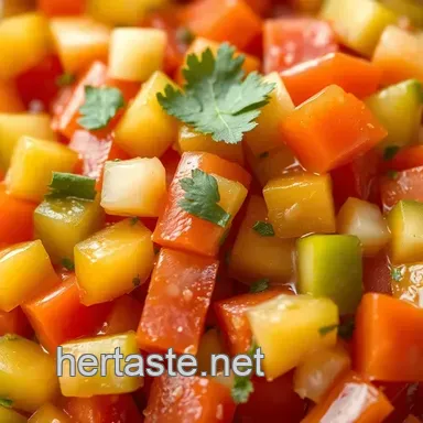 Zesty Pickle de Gallo: A Tangy Twist on Salsa!