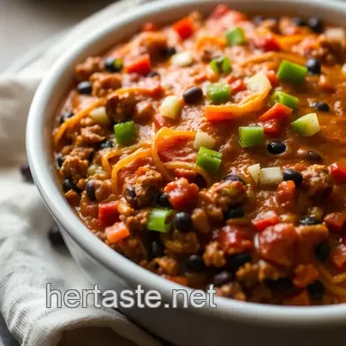 Zesty Tamale Pie: A Cozy Tex-Mex Delight presentation