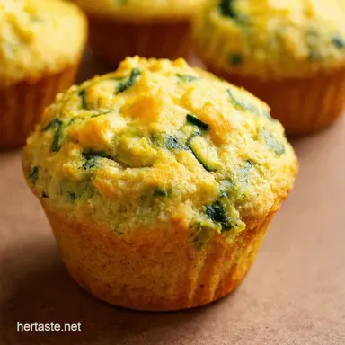 Zucchini Egg Muffins My Familys Zesty Breakfast Recipe Card