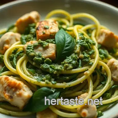 Zesty Low Carb Dinner Ideas: Satisfying Zucchini Noodles with Pesto