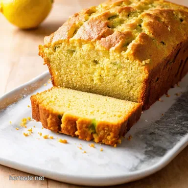 My Zucchini Lemon Loaf Bake Off Worthy Recipe Card