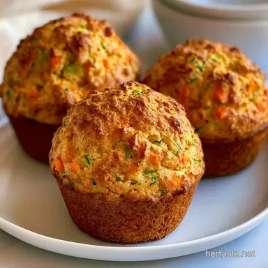 Zucchini Banana Carrot Muffins for 12