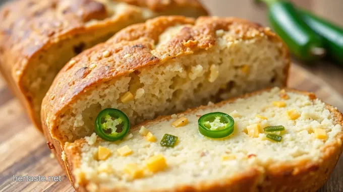 Vegan Jalapeño Cheddar Bread