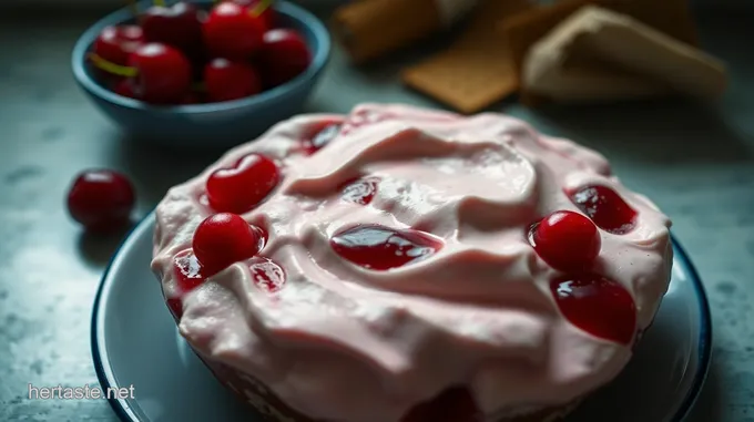 Cherry Cheesecake Fluff Delight