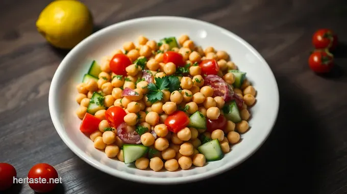 Chickpea Salad Fiesta: A Fresh Twist on a Classic