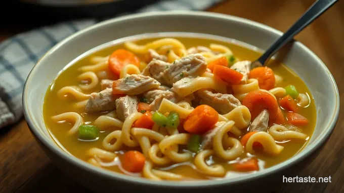 Comfort in a Bowl: Slow Cooker Chicken Noodle Soup