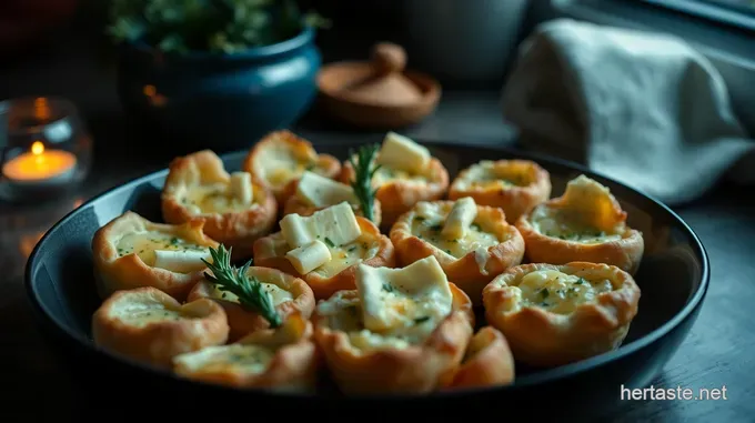 Deliciously Cheesy Brie Bites Wrapped in Flaky Crescent Rolls