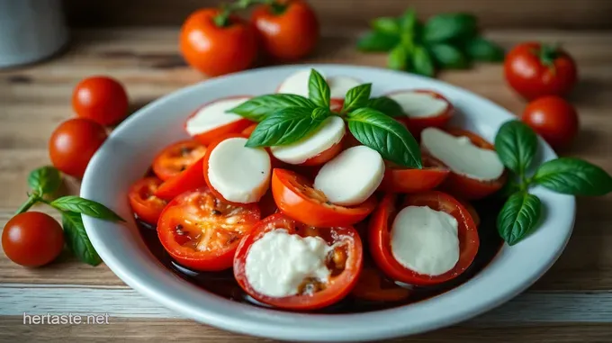 Delightful Mozzarella Caprese Salad