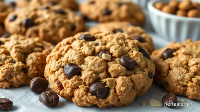 Healthier Oatmeal Raisin Cookies