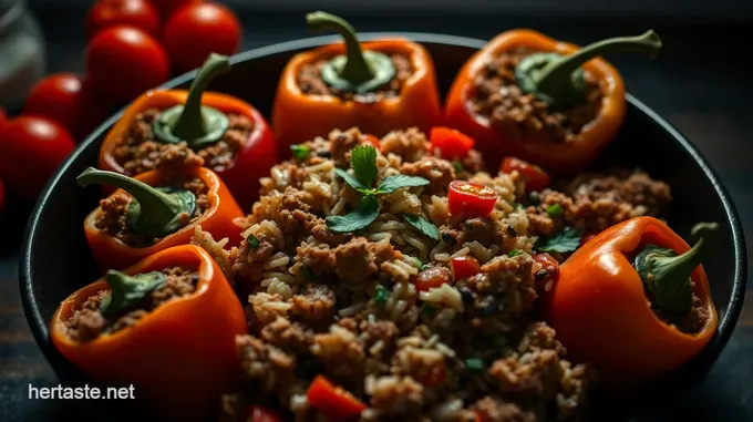 Heavenly Stuffed Peppers: A Wholesome Delight
