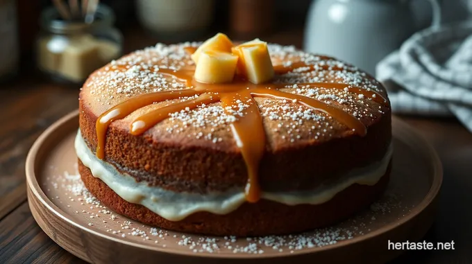 Irresistible Salted Caramel Kentucky Butter Cake