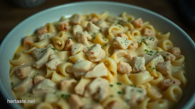 Keto Chicken Alfredo Bake