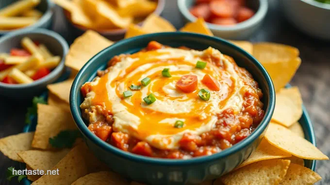 Kickin 7-Layer Fiesta Dip