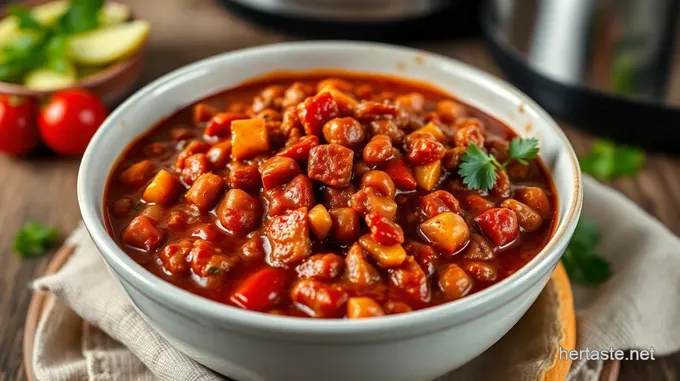Kickin Instant Pot Chili (Ready in a Flash!)