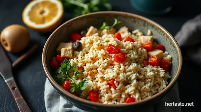 Mediterranean Rice Bowls with Grilled Chicken