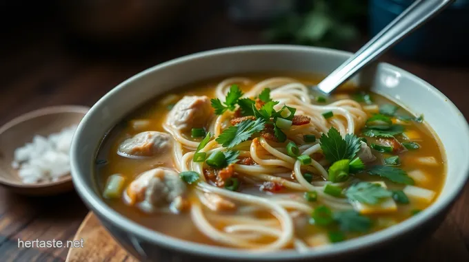 Mien Ga: Simple Vietnamese Chicken Soup with Glass Noodles