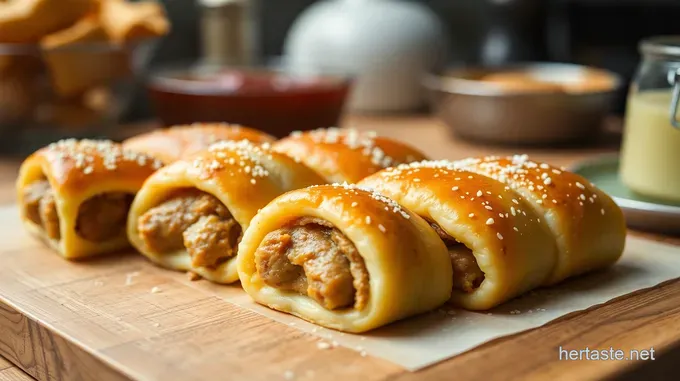 Perfectly Golden Sausage Rolls