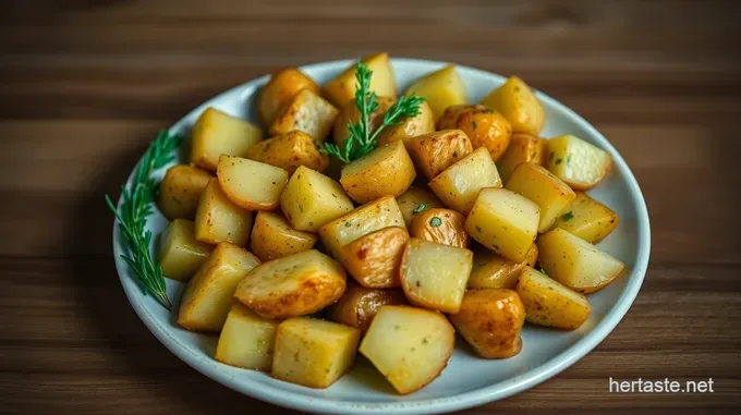 Perfectly Sautéed Potatoes with Herbs and Garlic