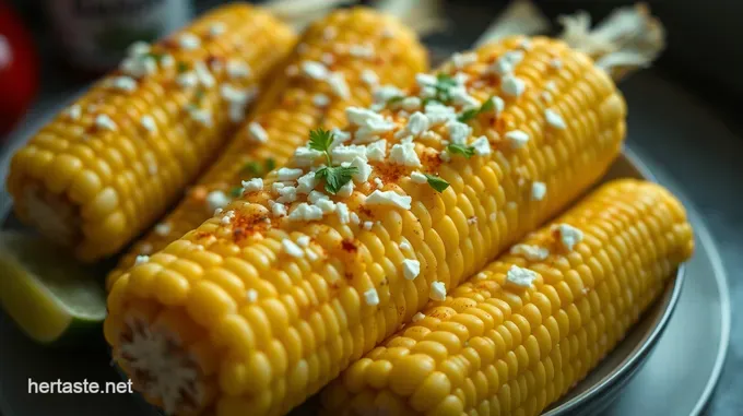 Quick & Zesty Street Corn on the Cob