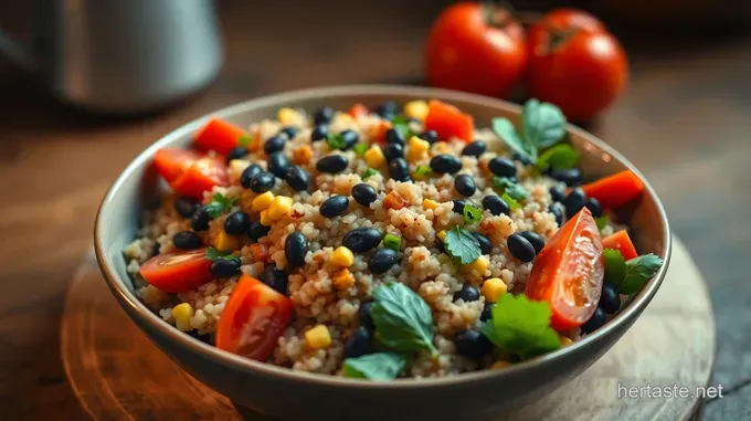 Quinoa and Black Bean Power Bowl