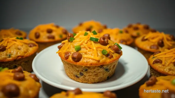 Savory Bisquick Sausage Muffins