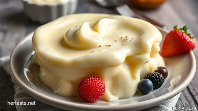 Silky Vanilla Pudding