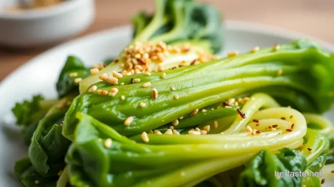 Sizzling Sesame Bok Choy