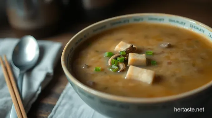 Soulful Miso Soup: A Warm Hug in a Bowl