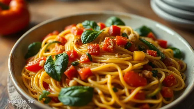 Spaghetti Squash Primavera: A Light and Wholesome Twist on Pasta Night