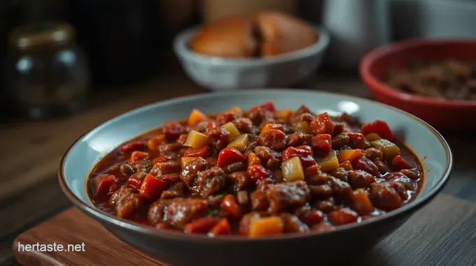 Spicy Comfort: Classic Beef Chili