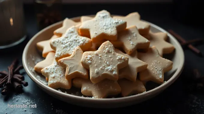 Vanilla Bean Spritz Cookies