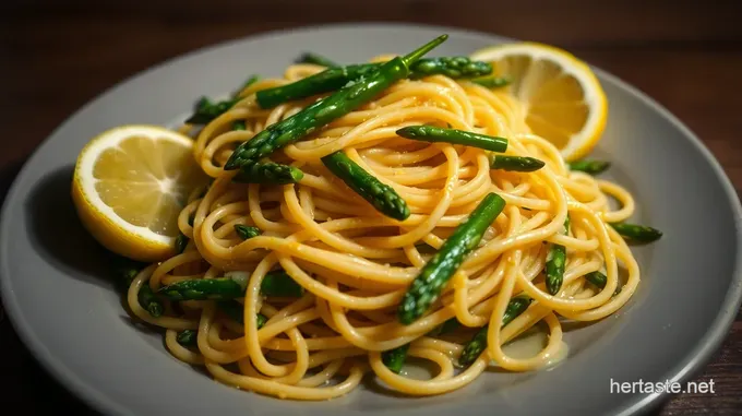 Zesty Lemon Asparagus Pasta Delight