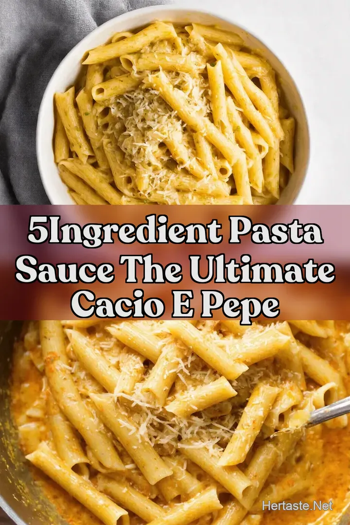 5Ingredient Pasta Sauce The Ultimate Cacio e Pepe