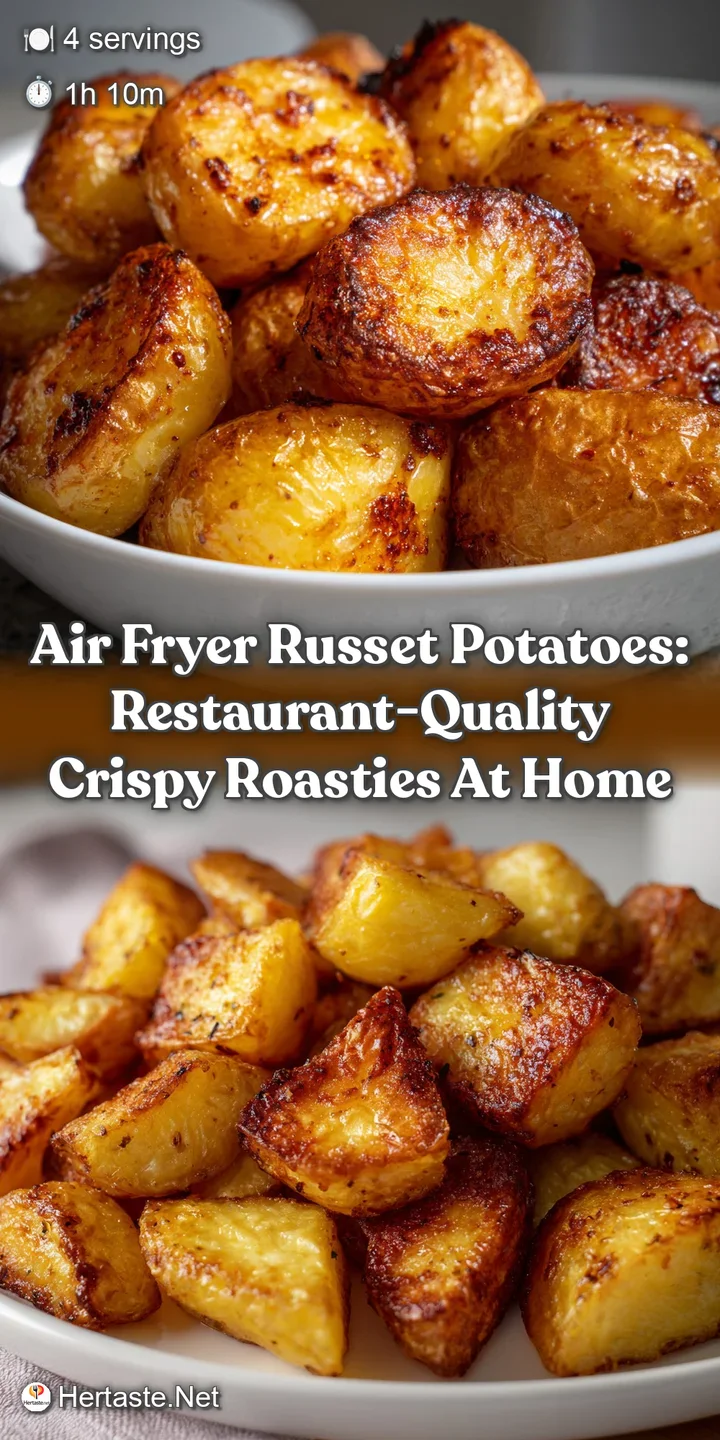 Air Fryer Russet Potatoes: Restaurant-Quality Crispy Roasties at Home