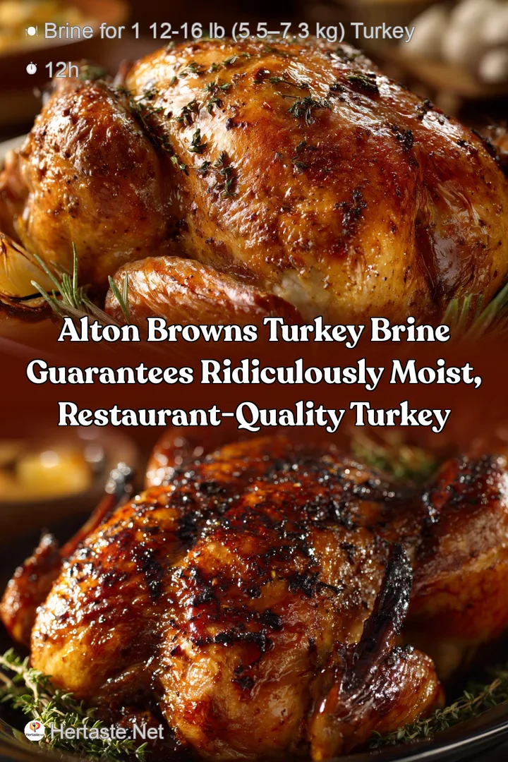 Alton Browns Turkey Brine Guarantees Ridiculously Moist Restaurant-Quality Turkey