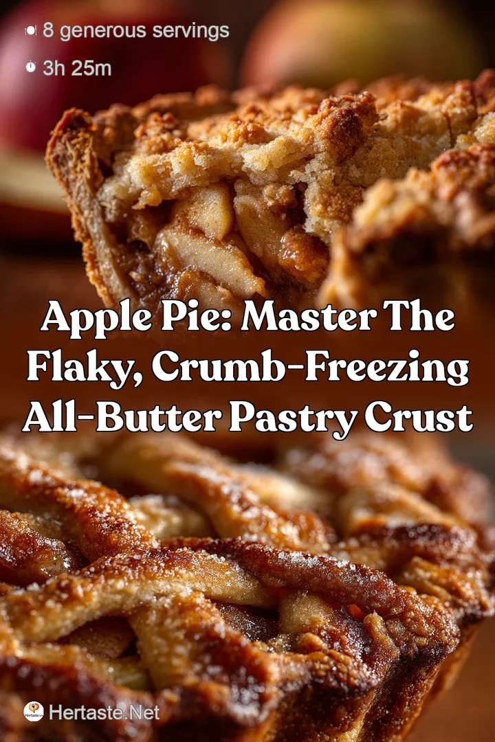 Apple Pie: Master the Flaky Crumb-Freezing All-Butter Pastry Crust