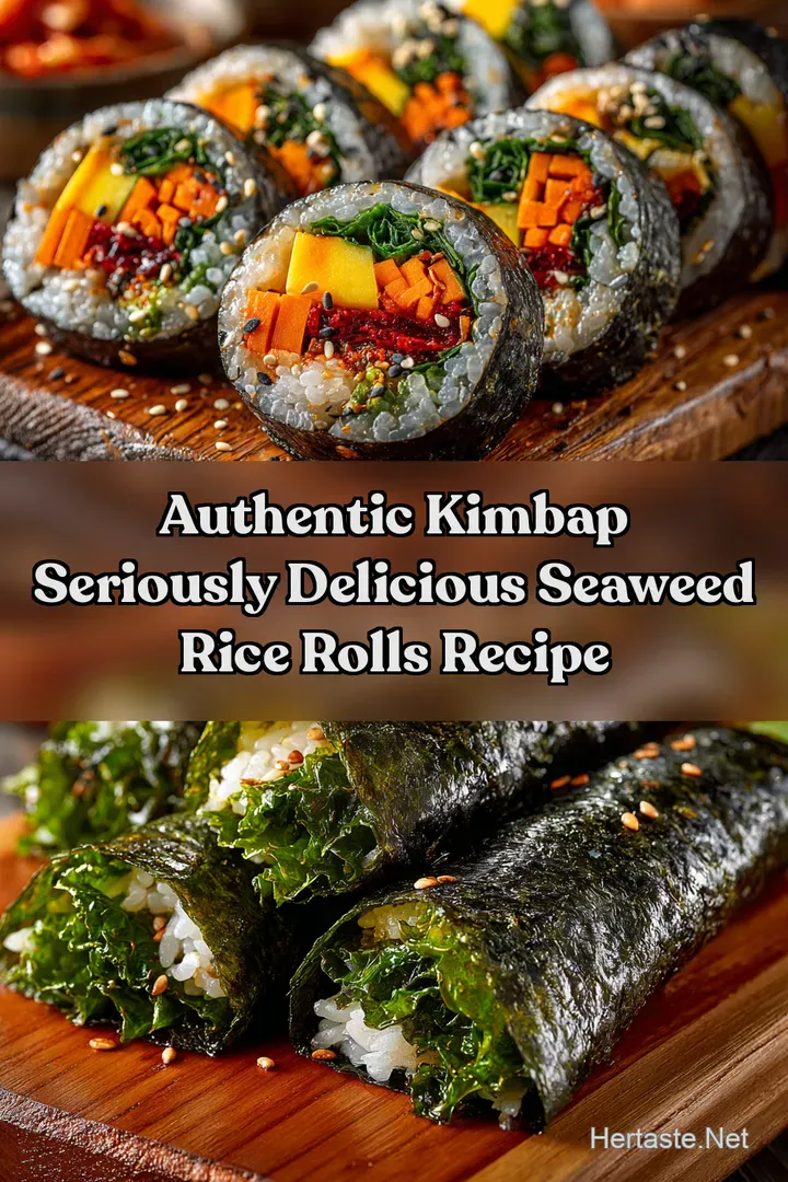 Authentic Kimbap Seriously Delicious Seaweed Rice Rolls Recipe