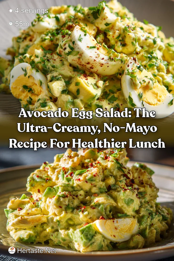 Avocado Egg Salad: The Ultra-Creamy No-Mayo Recipe for Healthier Lunch