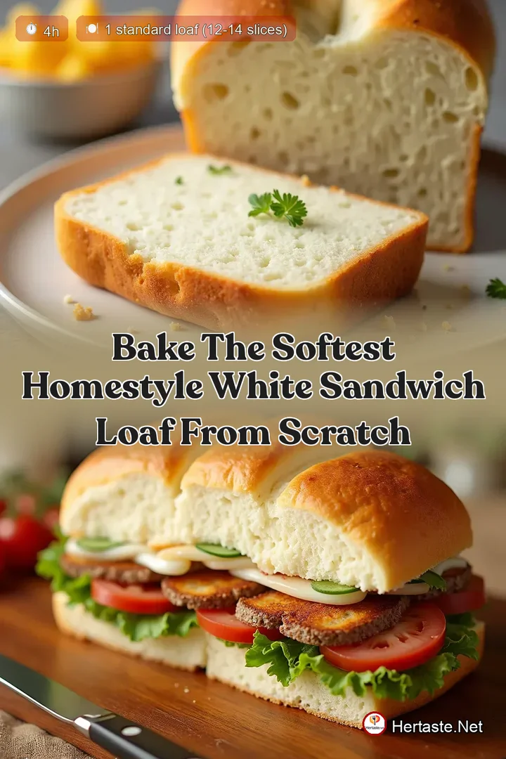 Bake The Softest Homestyle White Sandwich Loaf From Scratch