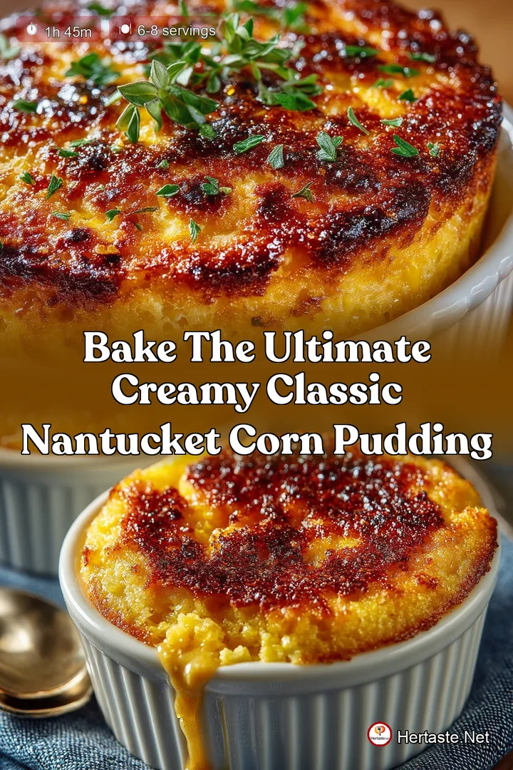 Bake the Ultimate Creamy Classic Nantucket Corn Pudding